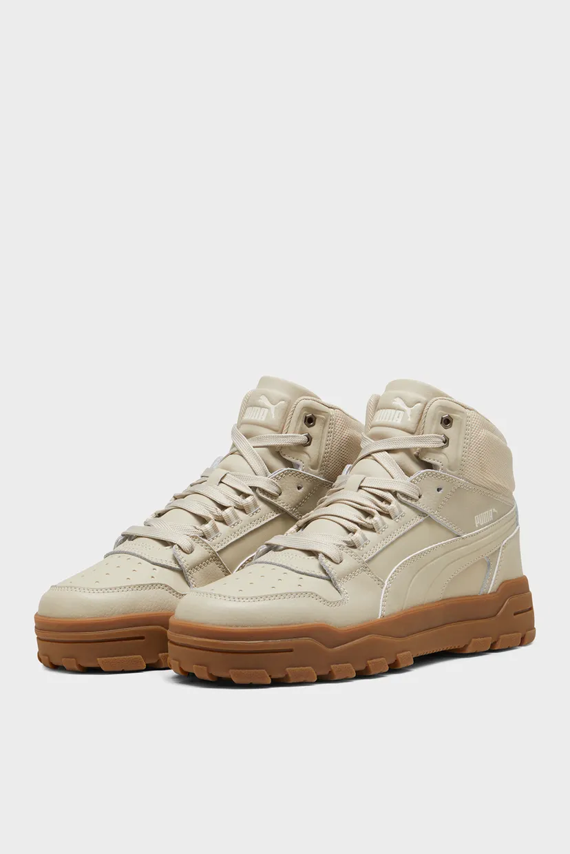 Бежеві хайтопи Rebound Abrupt Sneakers Unisex 3