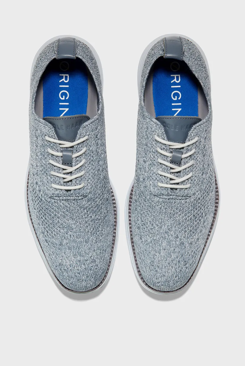Мужские серые оксфорды ØriginalGrand Wingtip Oxford 5