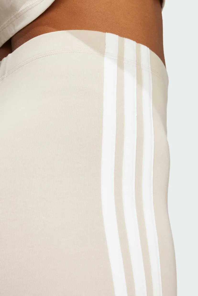 Жіночі бежеві тайтси Essentials 3-Stripes Cotton 4