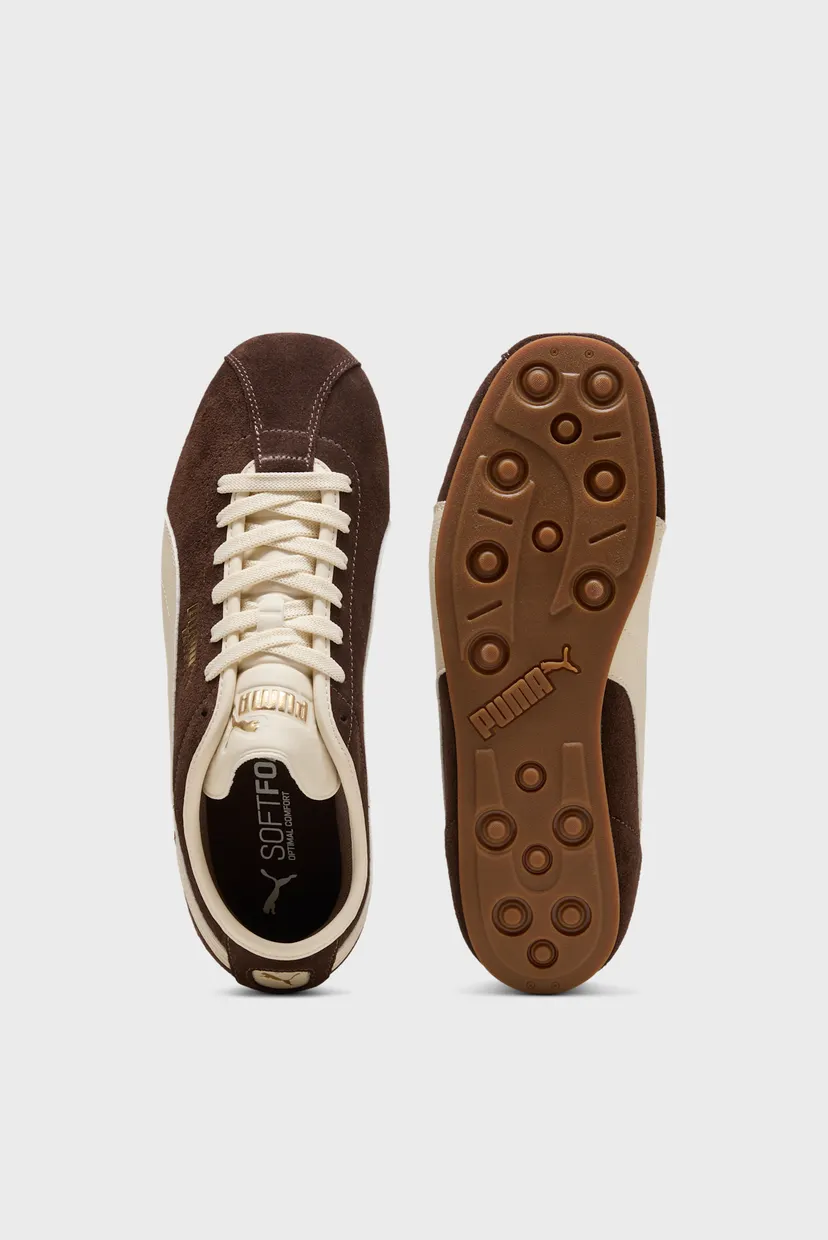 Коричневые замшевые кроссовки PUMA Tackle Sneakers Unisex 5