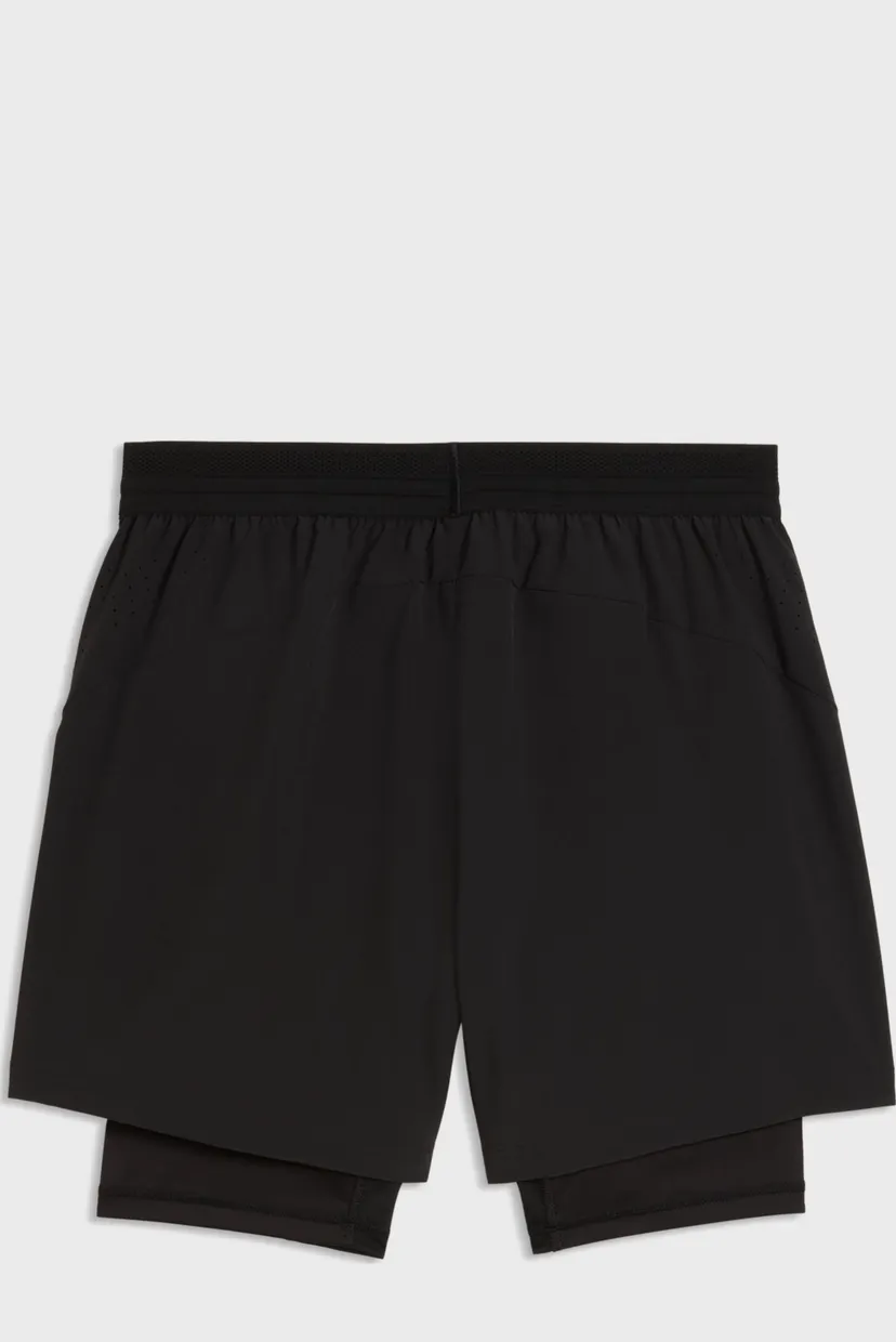 Чоловічі чорні шорти PWRMODE 2-in-1 Stretch Woven Shorts Men 7