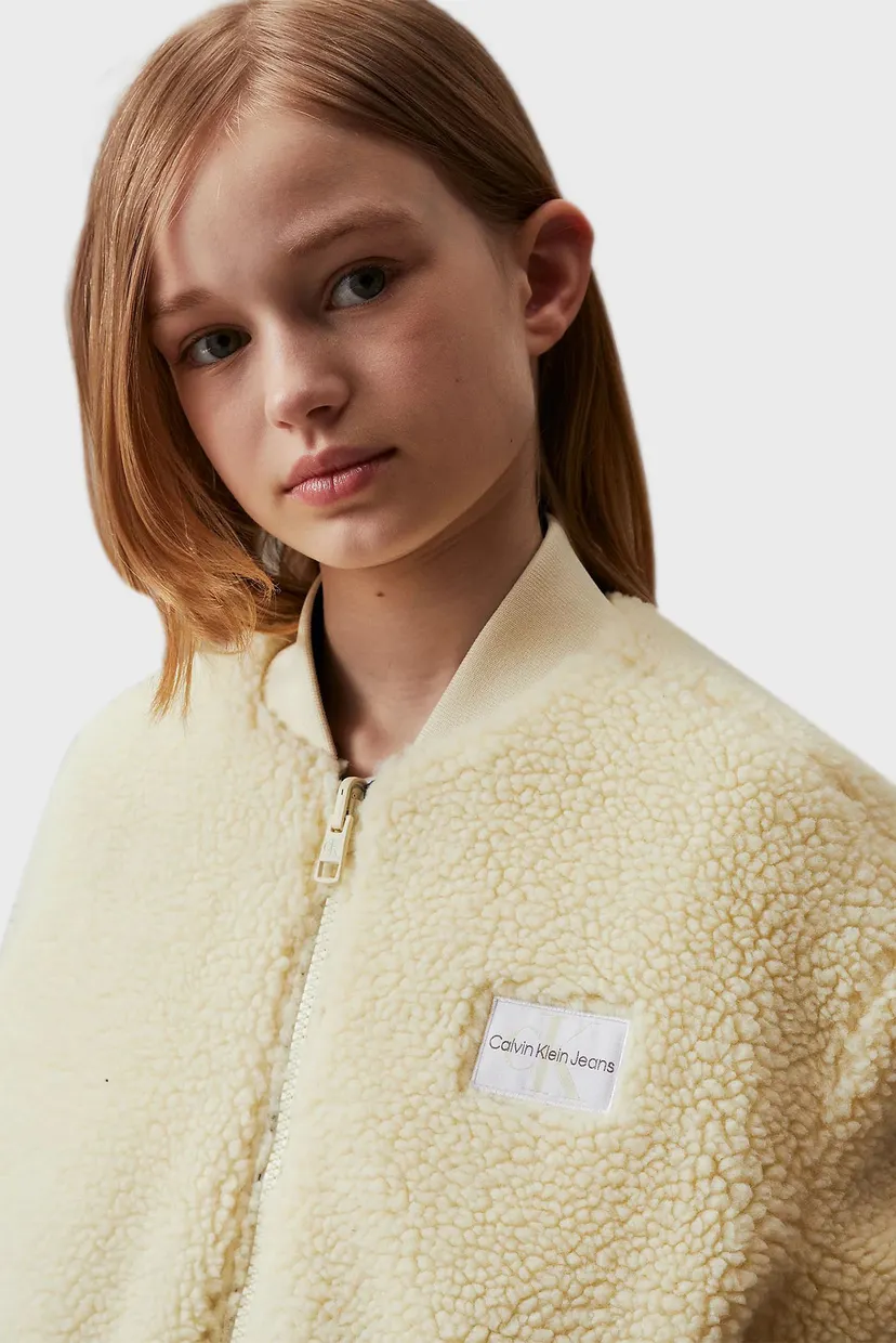 Детский двусторонний бомбер REVERSIBLE TEDDY AOP 5