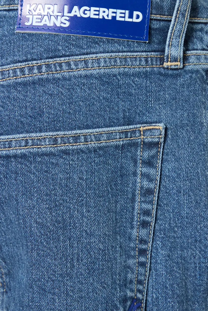 Мужские синие джинсы slim denim 3