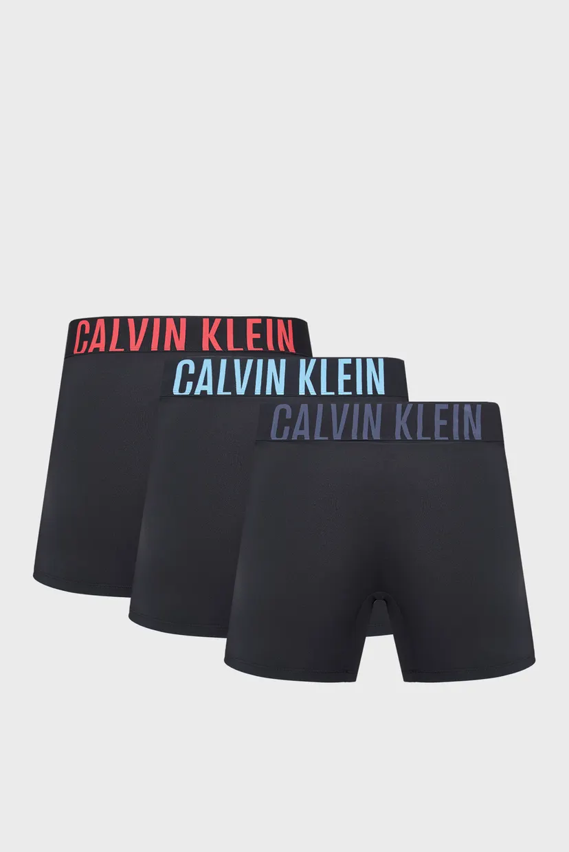 Мужские черные боксеры (3 шт) BOXER BRIEF 7