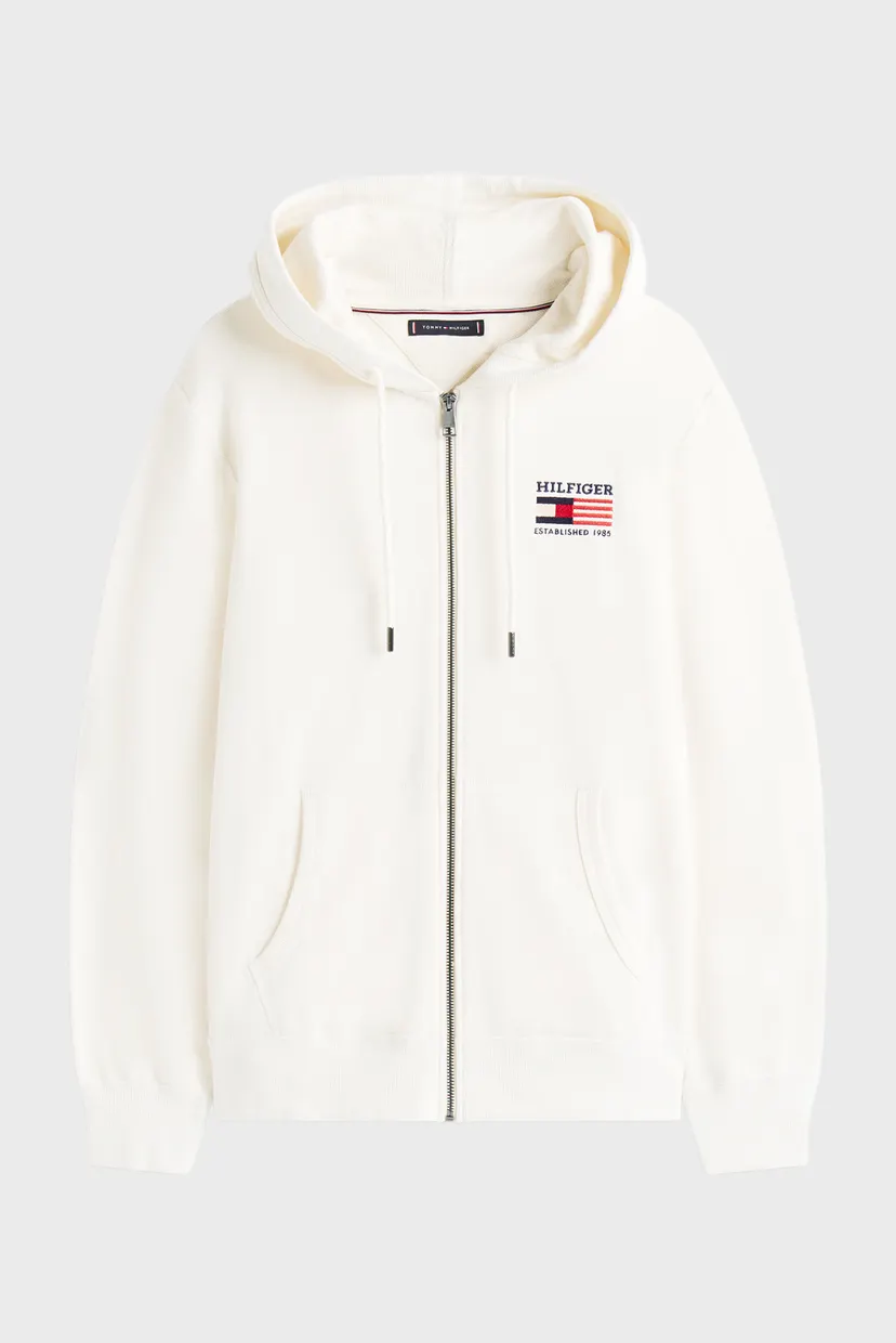 Чоловіче біле худі AMERICANA ZIP 4