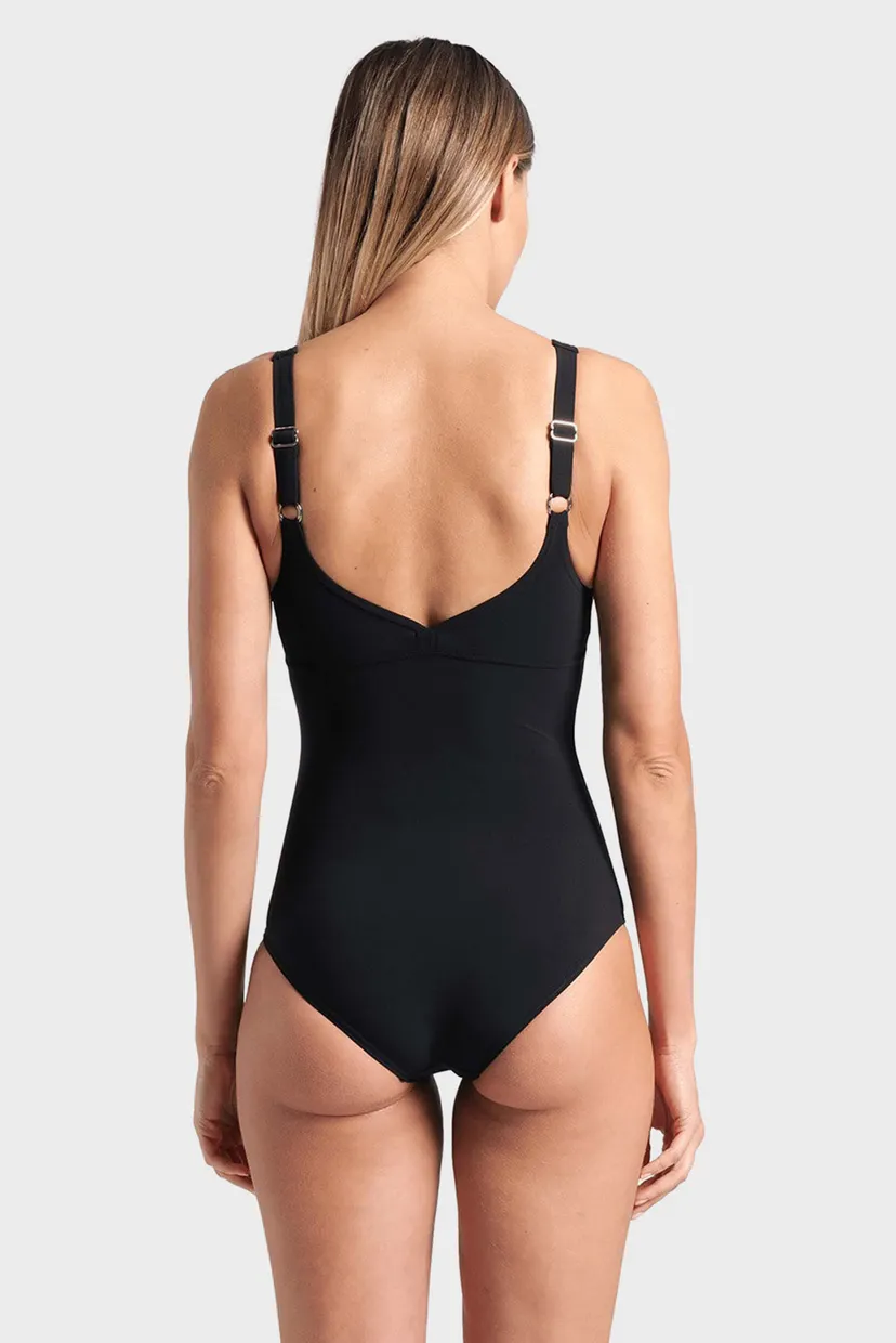 Женский черный купальник SWIMSUIT MILENA WING BACK C CU 3