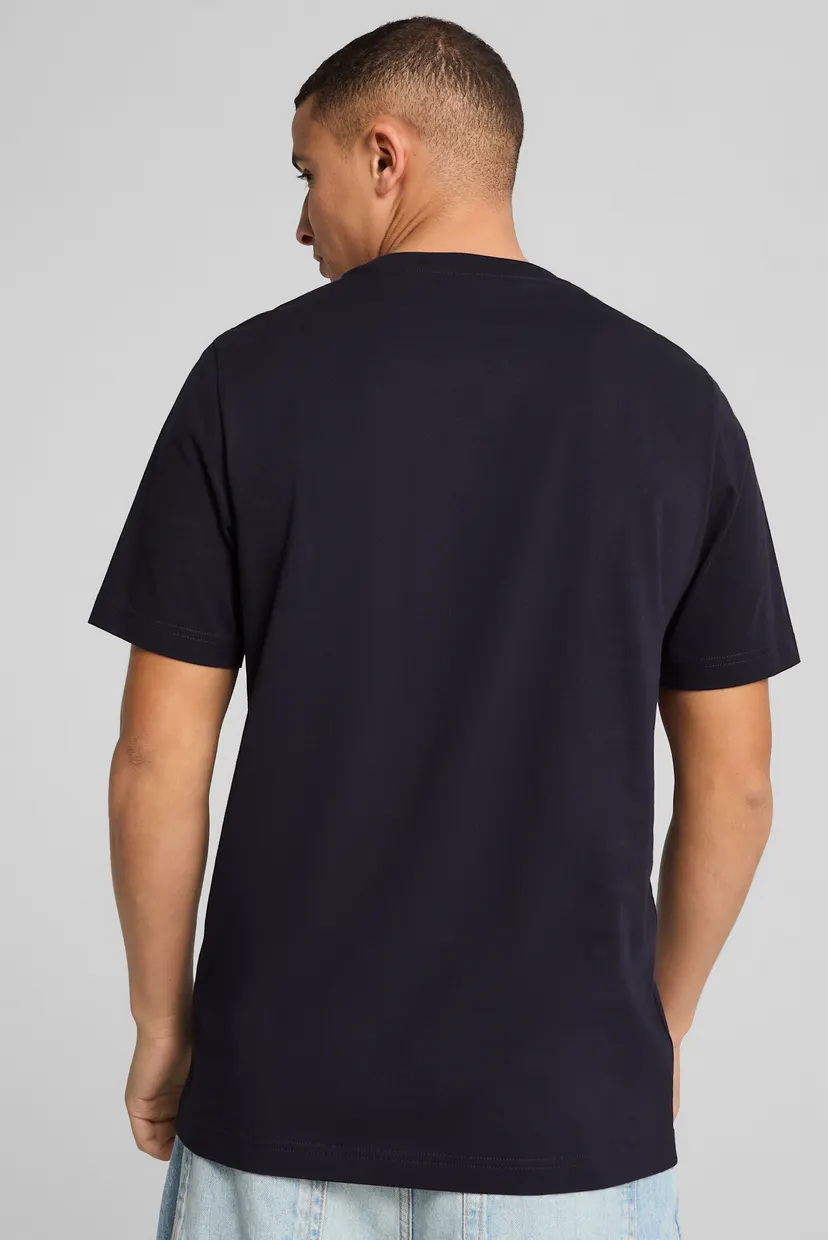 Мужская темно-синяя футболка Essentials Small No. 1 Logo Tee Men 3