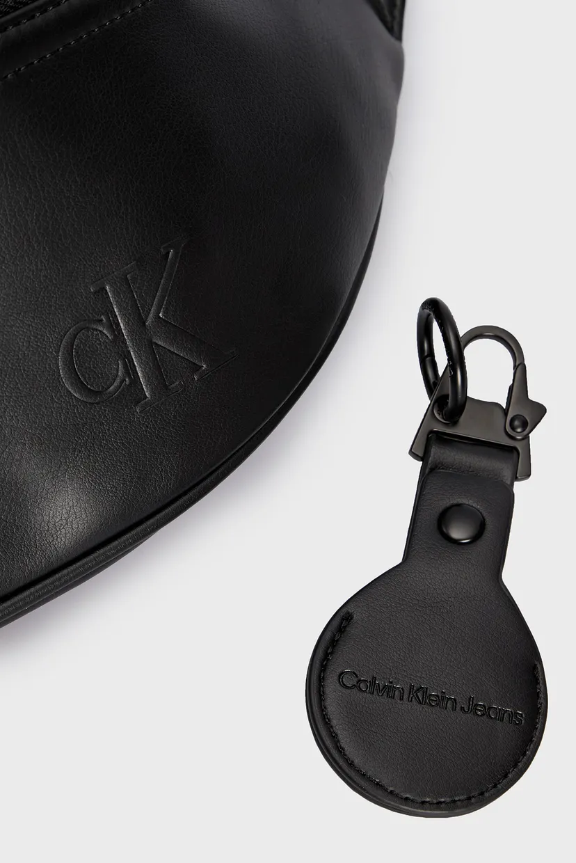 Чоловіча чорна поясна сумка TAGGED WAISTBAG38 6