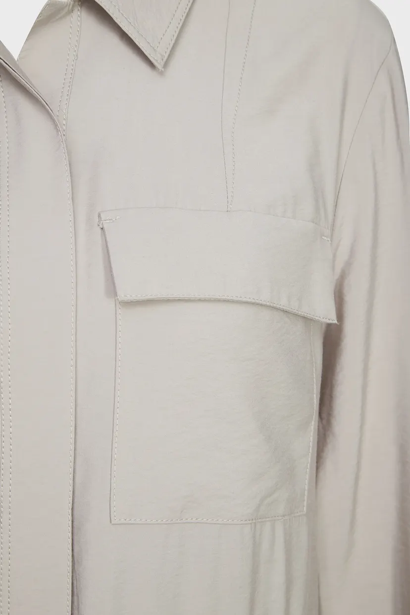 Жіноча бежева сукня SHIRT DRESS 3