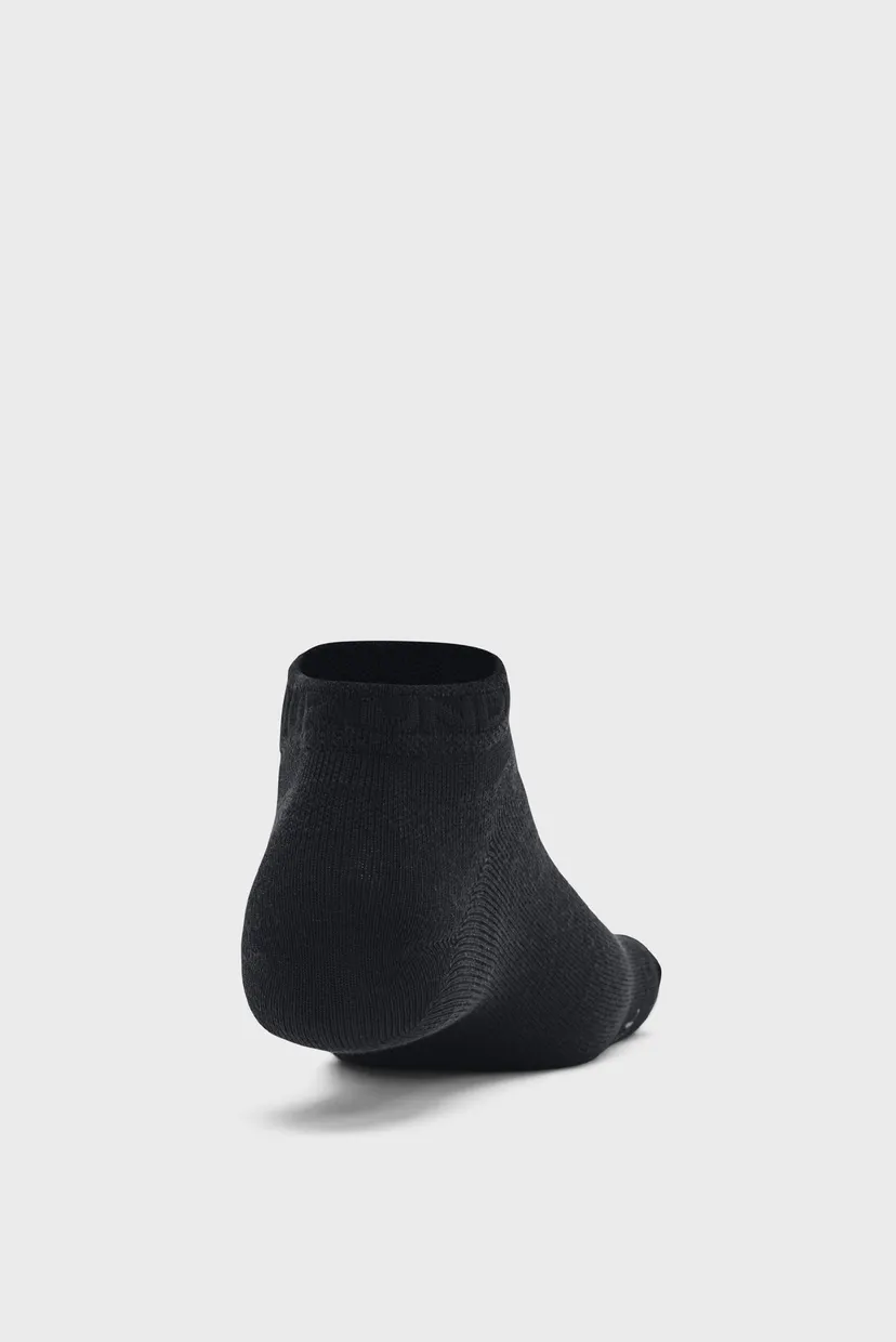 Черные носки (3 пары) UA Essential Low Cut 4