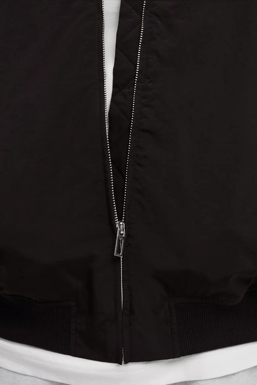 Чорний бомбер T7 Bomber Jacket Unisex (унісекс) 5