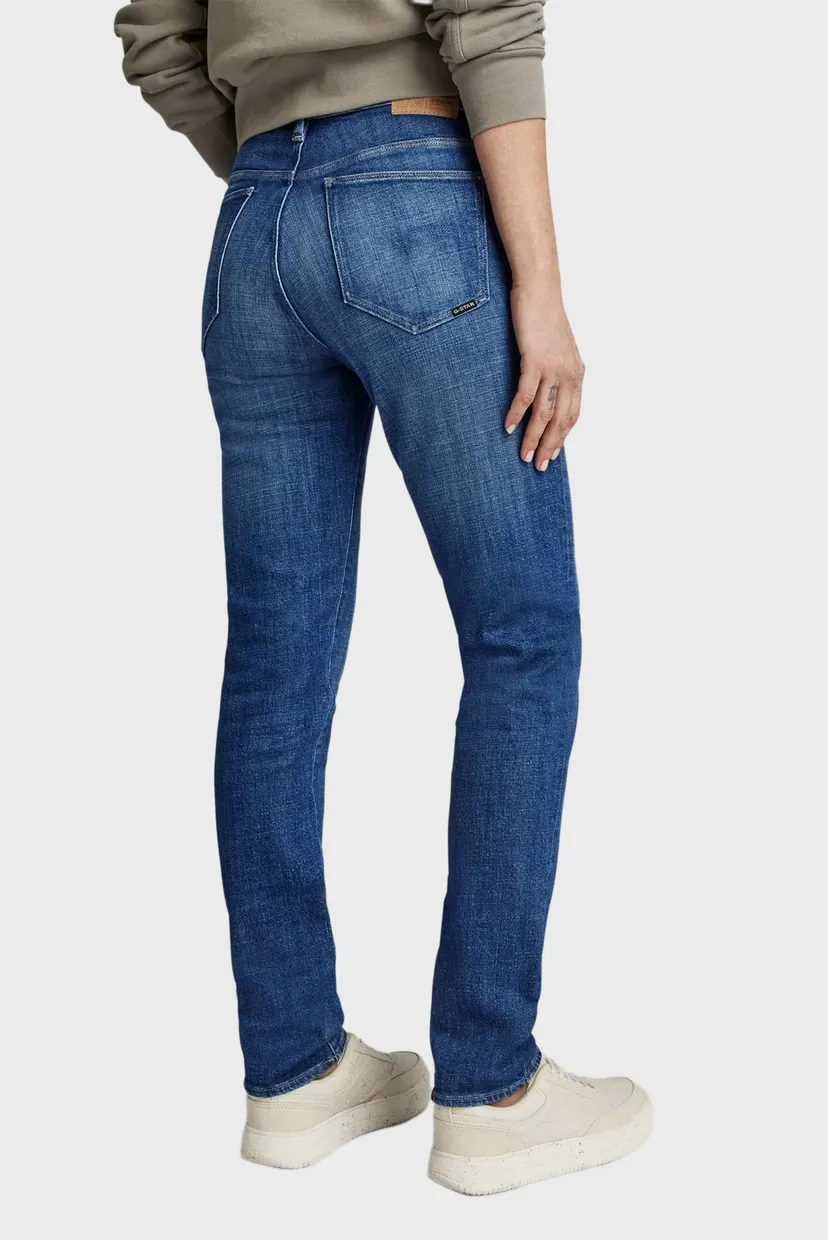 Женские синие джинсы Ace 2.0 Slim Straight Wmn 3