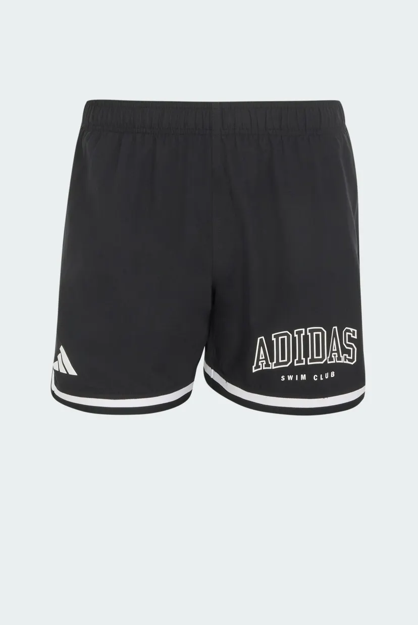 Чоловічі чорні плавальні шорти ADIDAS LOGO 6