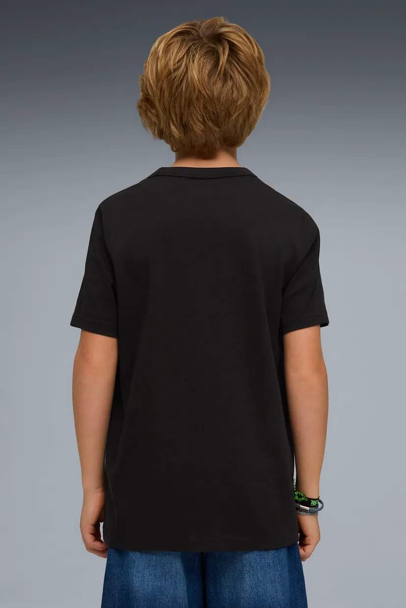 Дитяча чорна футболка PUMA Class Graphic Tee Youth 3