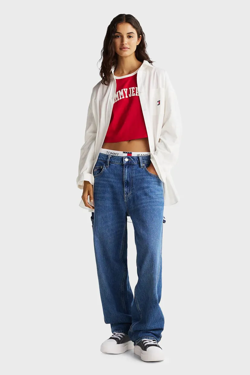 Жіночі чорні кеди TJW FOXING FLATFORM SNEAKER HIGH 6