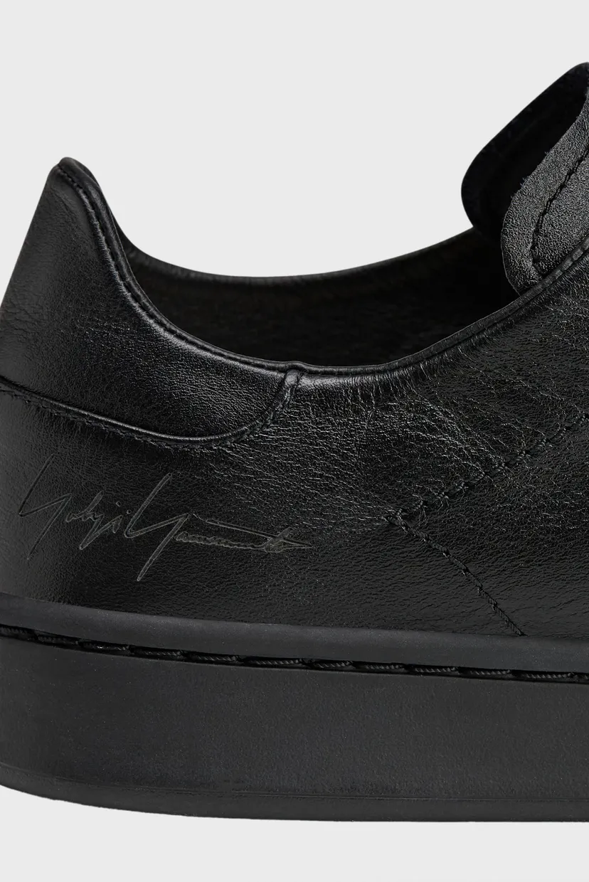 Чорні шкіряні снікерси Y-3 Stan Smith 8