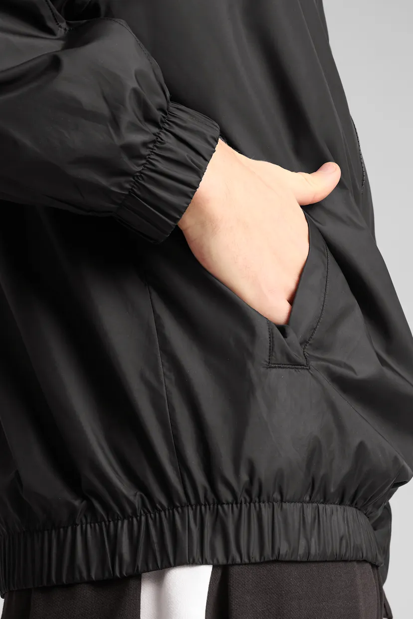 Мужская черная ветровка Essentials Relaxed Windbreaker Men 5