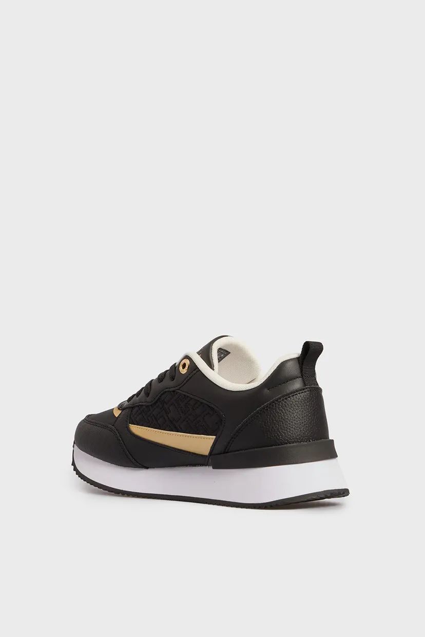 Женские черные кроссовки MONOGRAM RUNNER 5