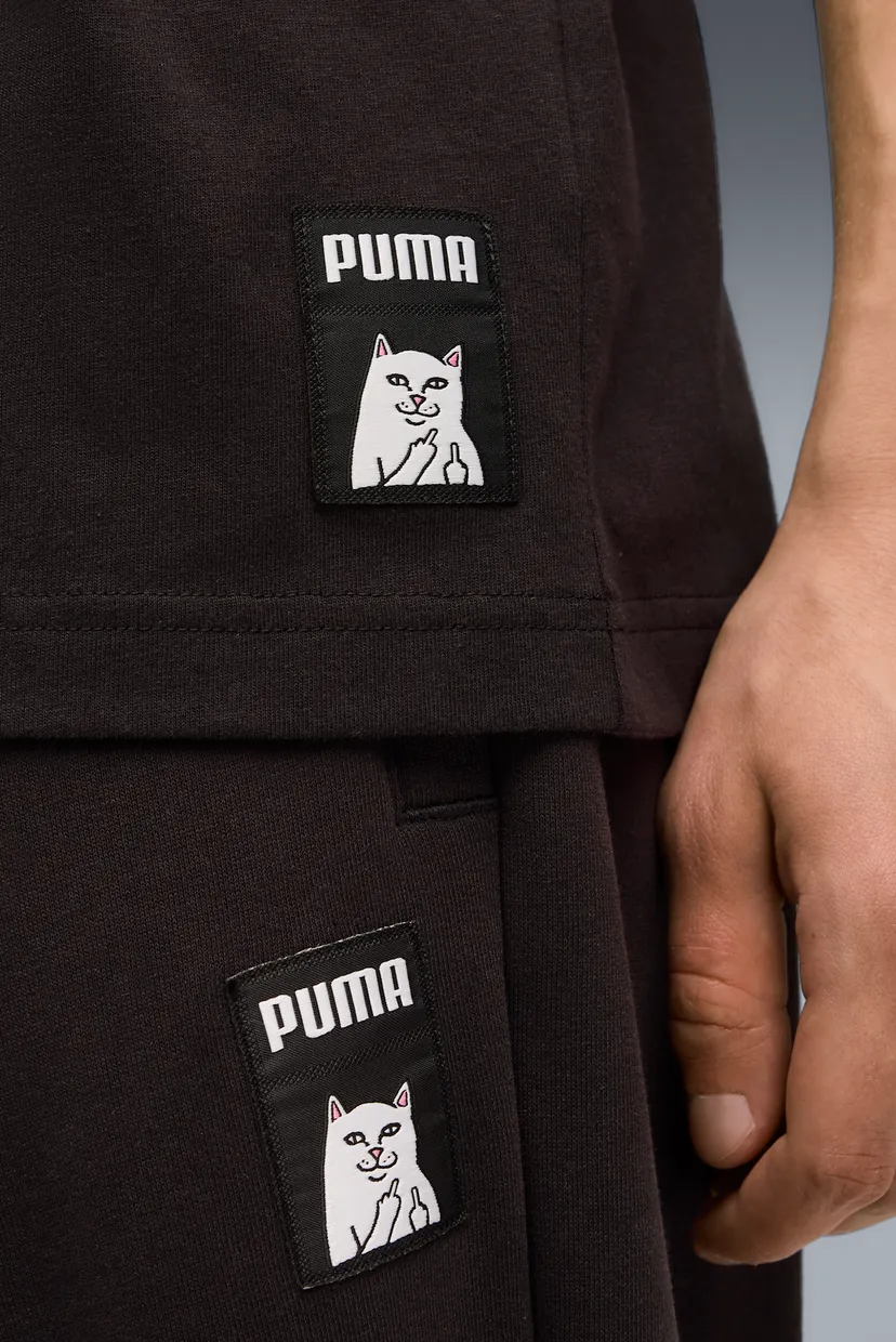 Чоловіча чорна футболка PUMA x RIPNDIP Boxy Tee Men 5