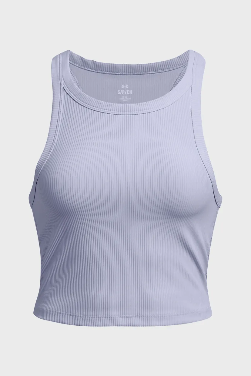 Жіночий бузковий топ Meridian Rib Crop Tank 5