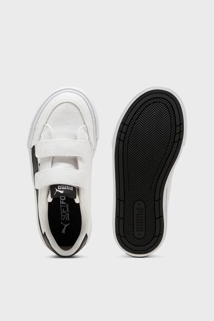 Дитячі білі снікерси Court Classic Vulc Formstrip Kids' Sneakers 4