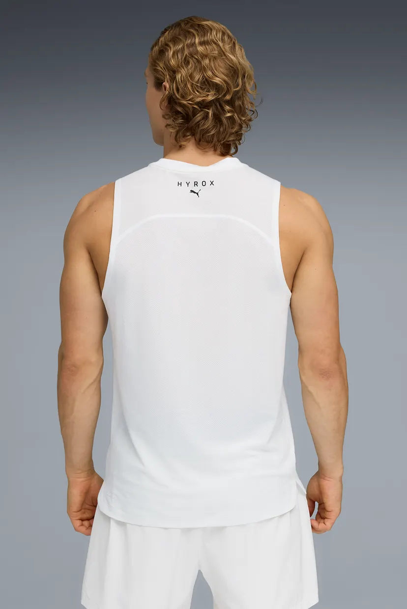 Чоловіча біла майка PUMA x HYROX CLOUDSPUN Tank Top Men 3