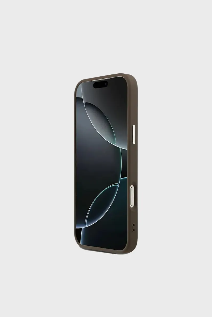 Коричневий чохол для телефону iPhone 17 Pro Max з візерунком 6
