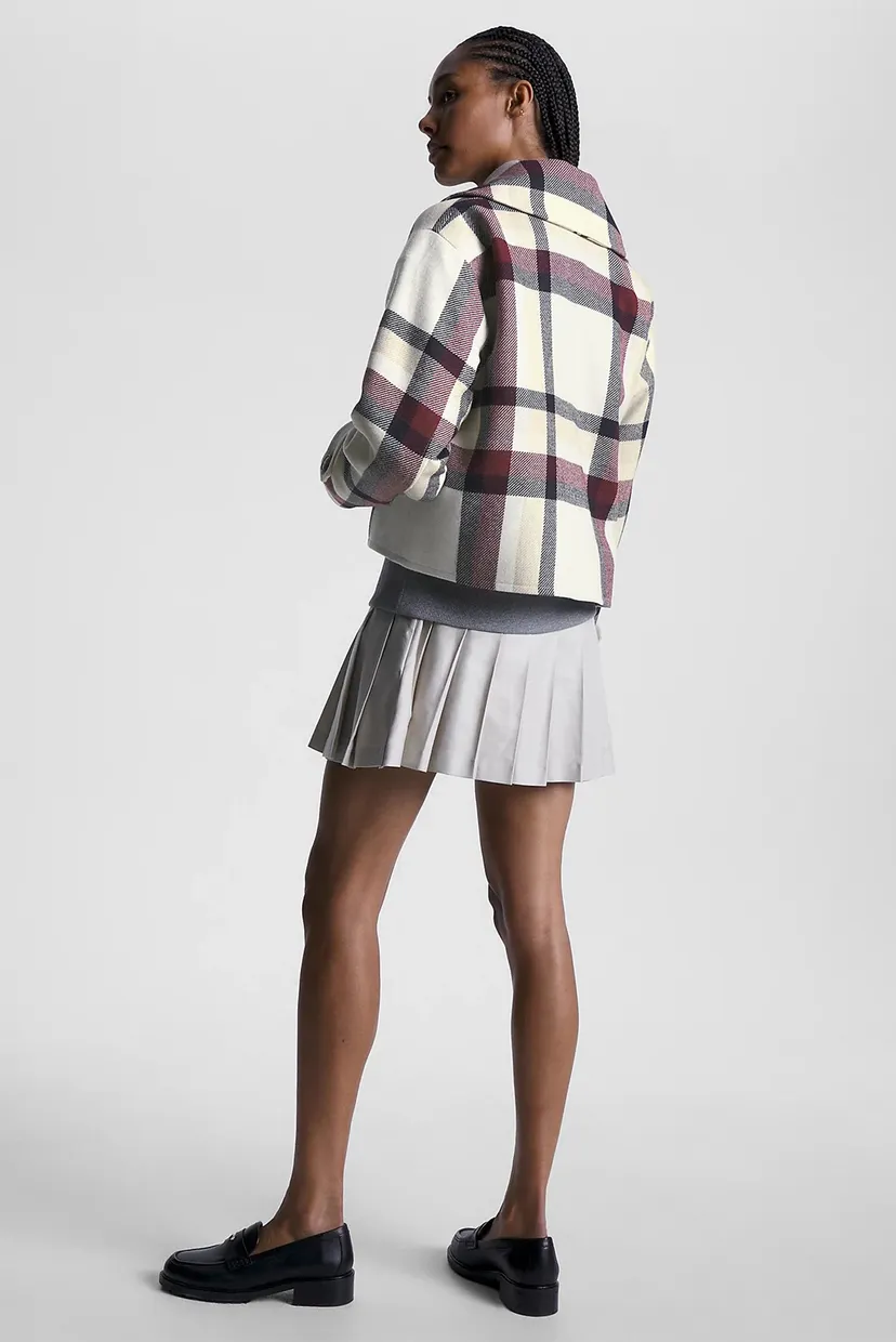 Жіноче картате вовняне пальто WOOL BLEND CHECK 3