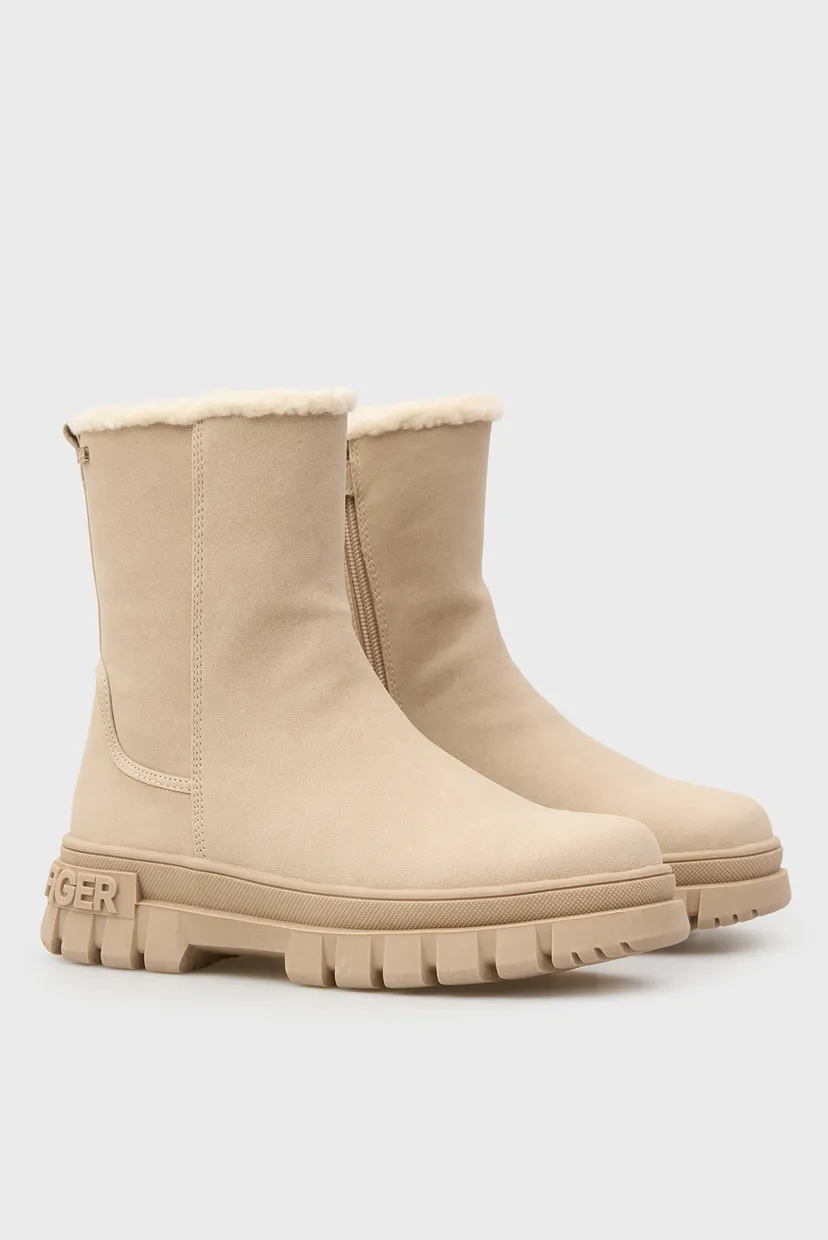 Дитячі бежеві черевики TAUPE 3