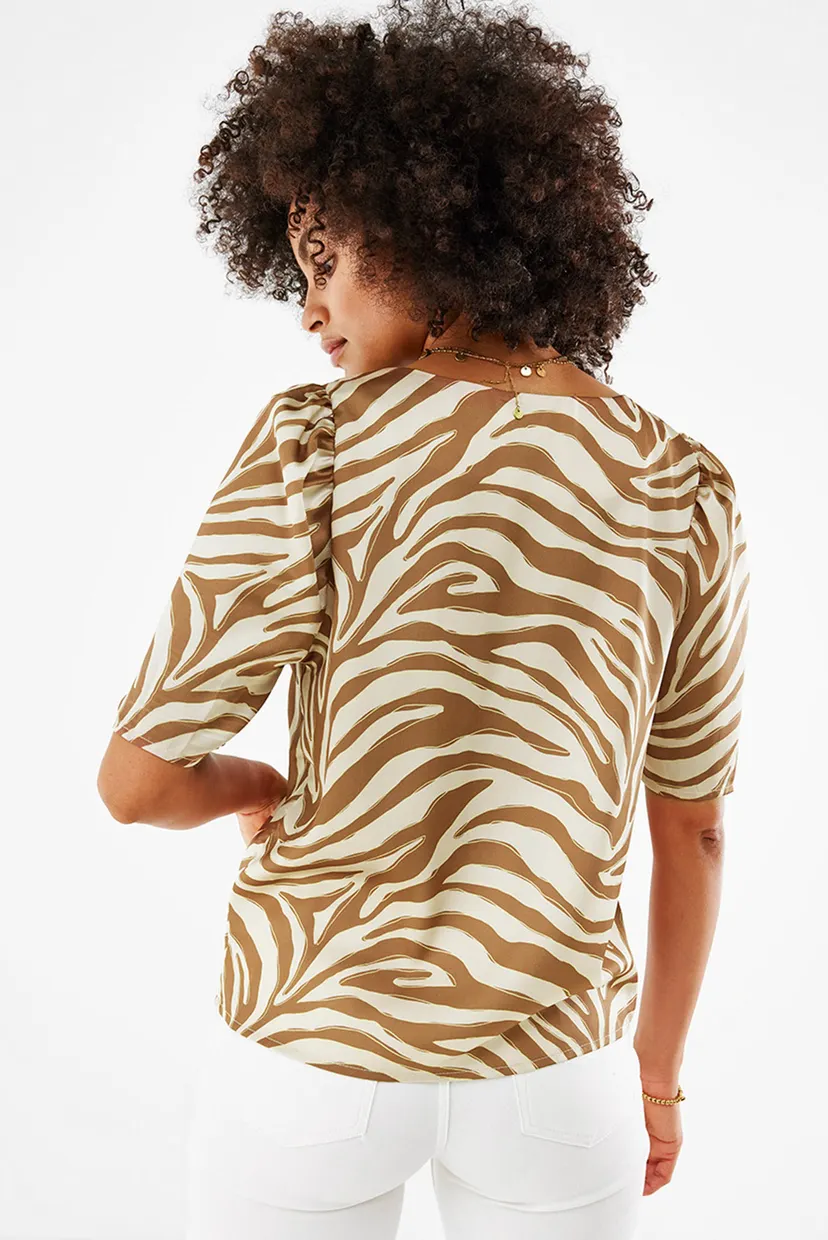 metoページ Женский топ с узором Mexx NL2009023W — MD-Fashion