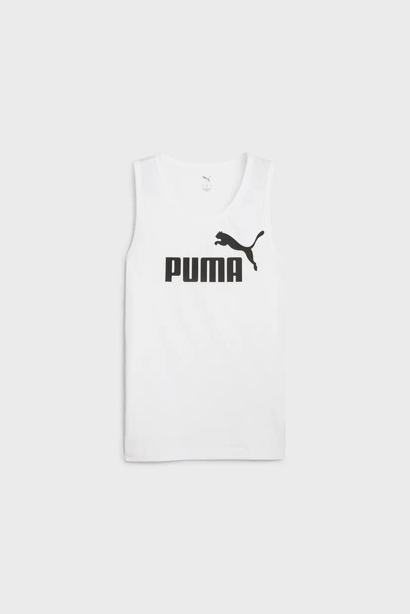 Чоловіча біла майка Essentials No. 1 Logo Tank Men 4
