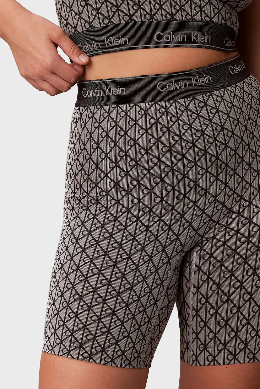 Жіночі сірі моделюючі шорти з візерунком MID THIGH 4
