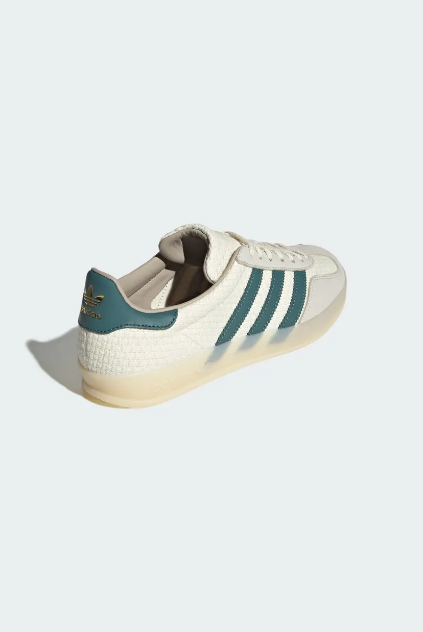 Чоловічі білі снікерси Gazelle Indoor 5