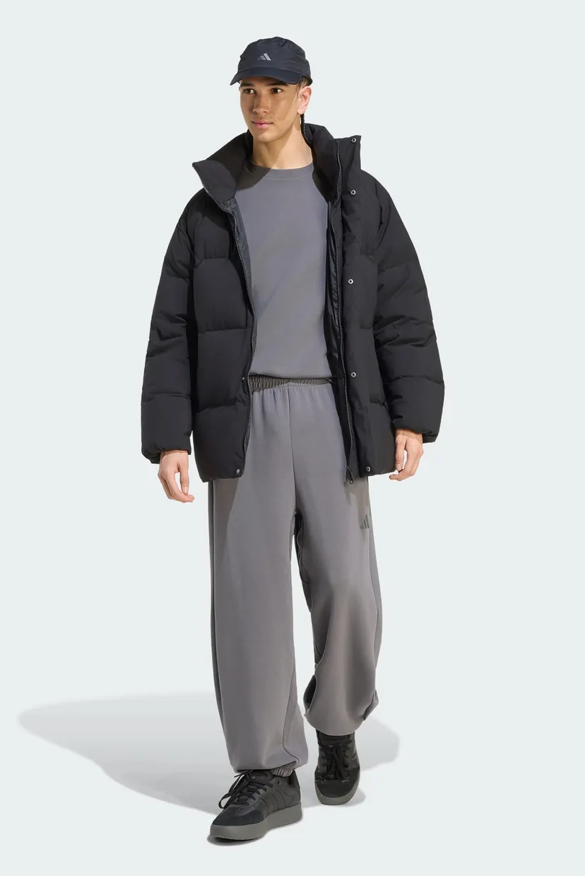 Чоловічий чорний пуховик HELIONIC DOWN PUFFER MID-LENGTH 4