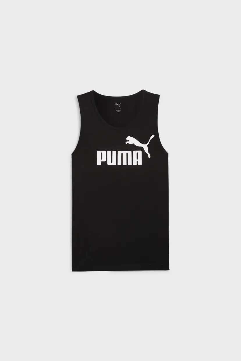 Мужская черная майка Essentials No. 1 Logo Tank Men 4