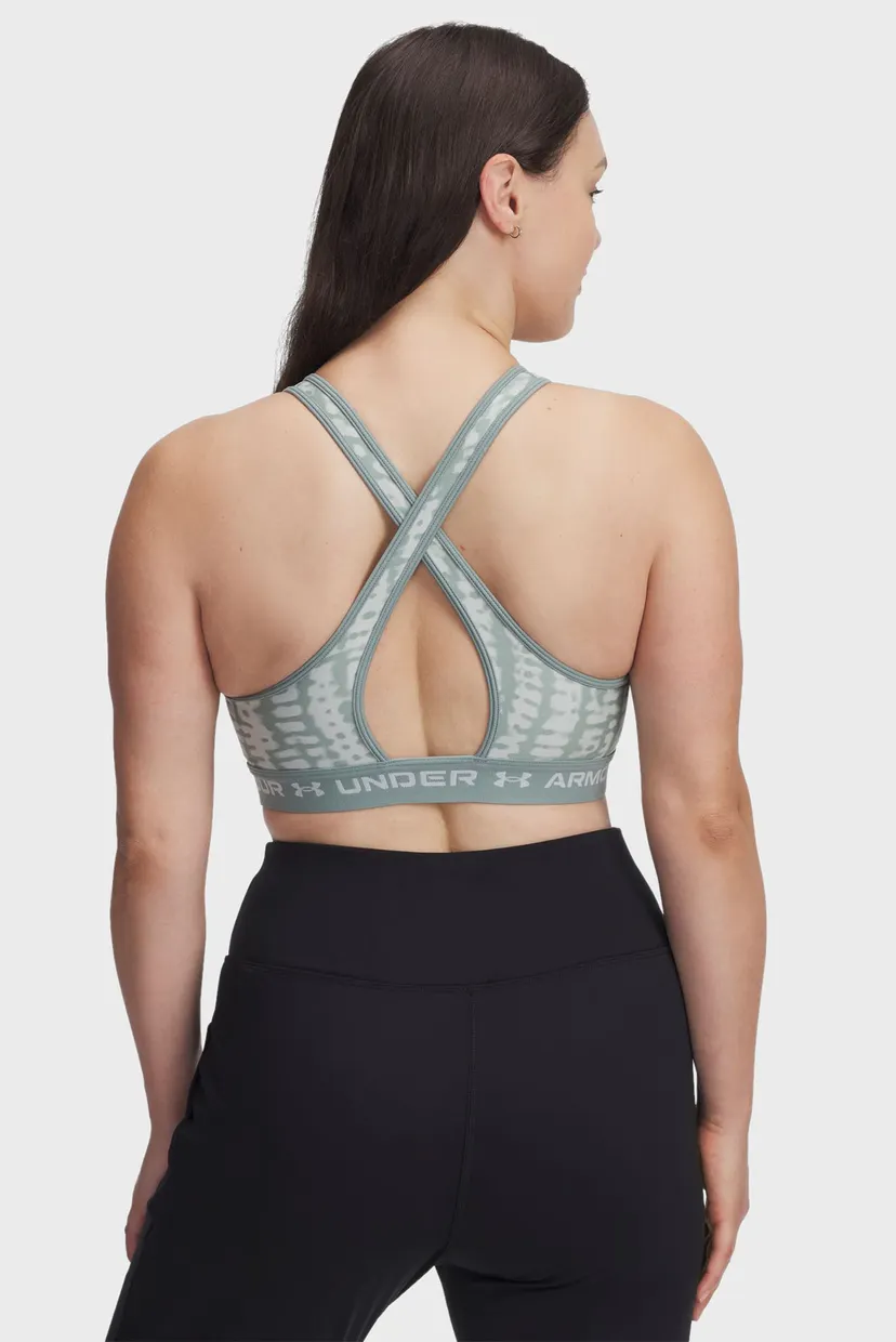 Женский мятный топ с узором Crossback Mid Print 6