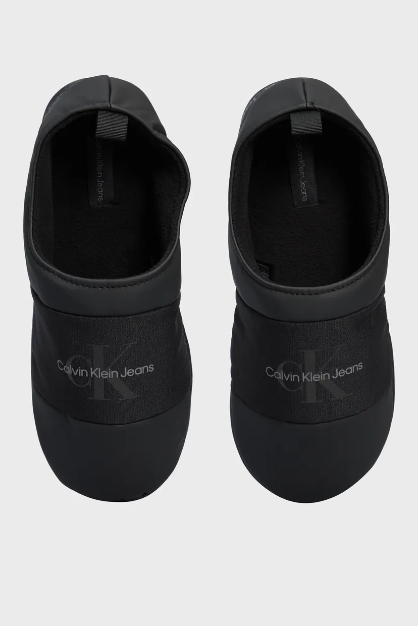 Мужские черные тапочки HOME SLIPPER MONO 4