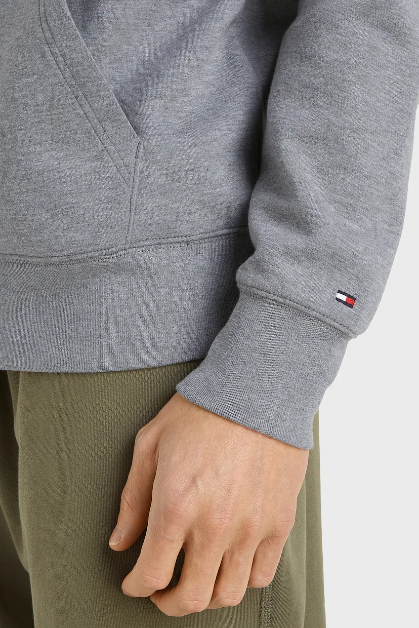 Чоловіче сіре худі FLAG ROUNDLE EMBRO HOODY 3