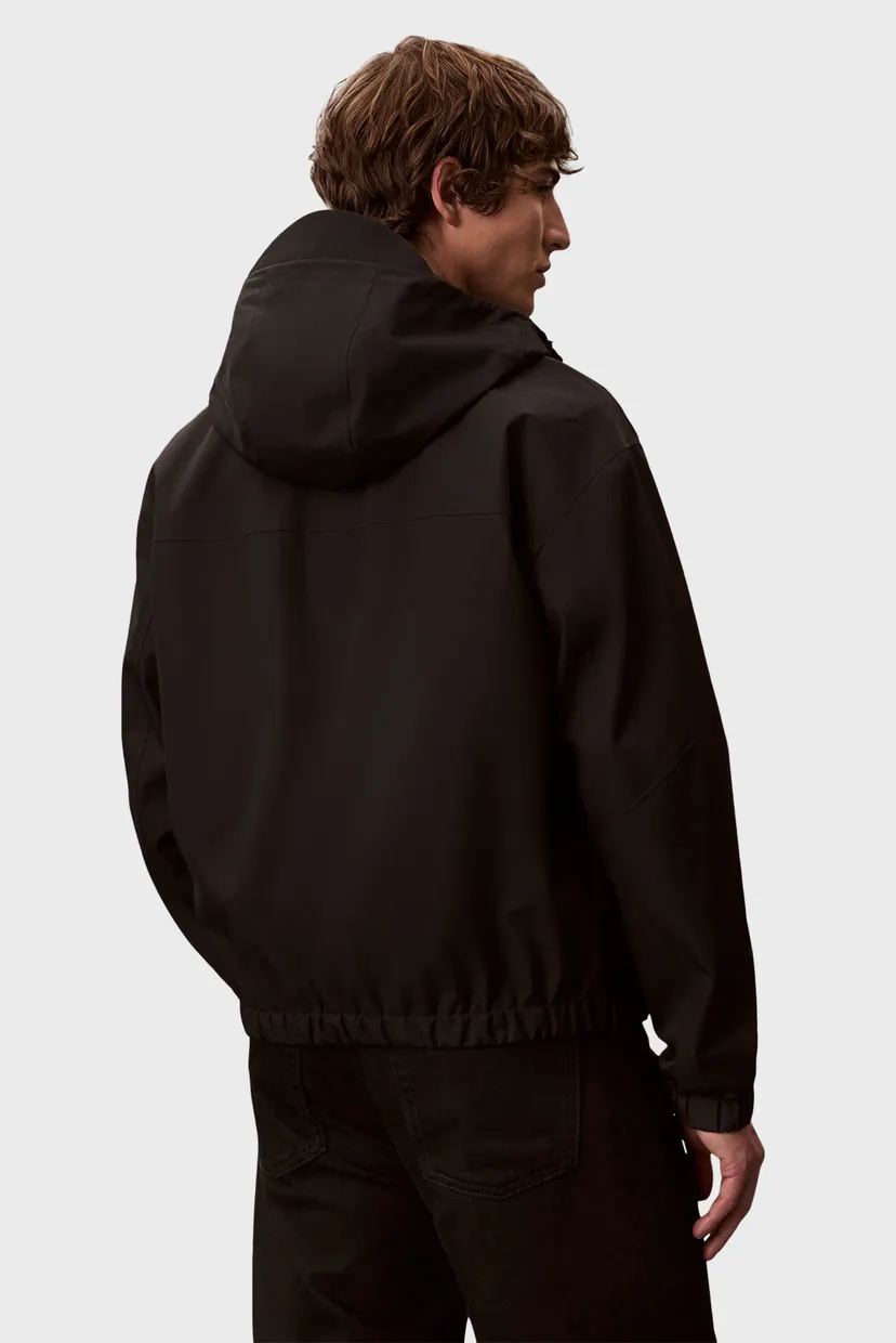 Мужская черная куртка HOODED 3