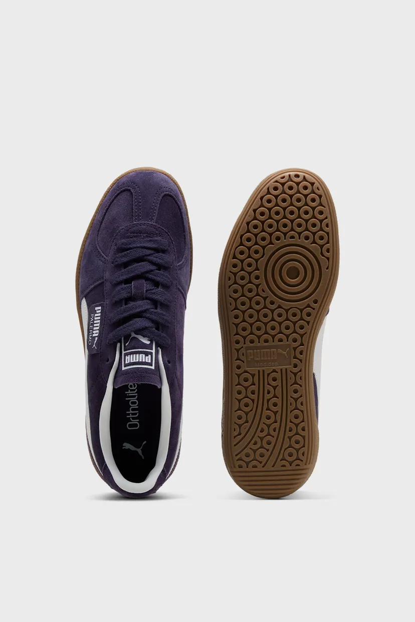 Фіолетові замшеві снікерси Palermo Sneakers 4
