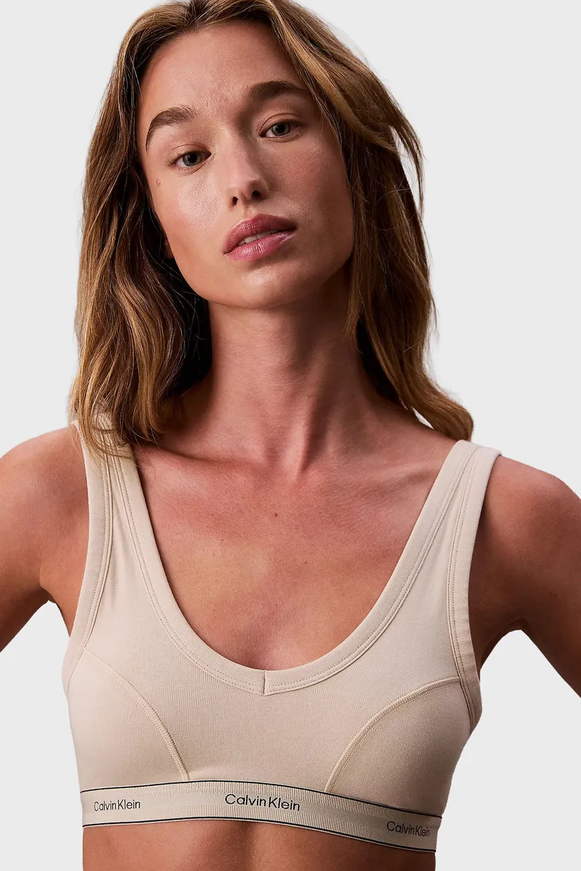 Женский бежевый бюстгальтер LIGHTLY LINED TRAINGLE BRALETTE 6