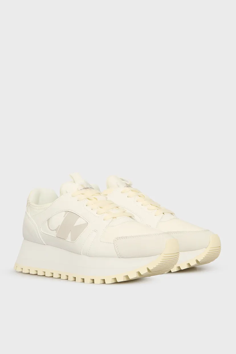 Жіночі білі кросівки RUNNER LOW LACEUP MIX NBS 3