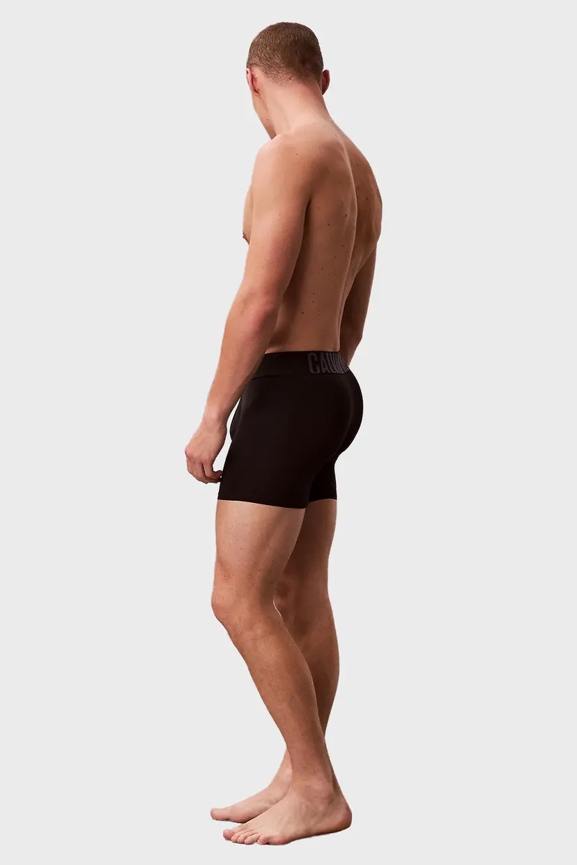 Мужские черные боксеры (3 шт) BOXER BRIEF 4