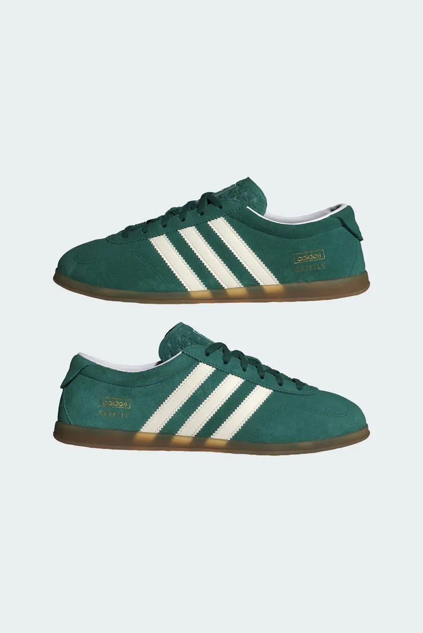 Женские зеленые кроссовки Gazelle Lo Pro 7