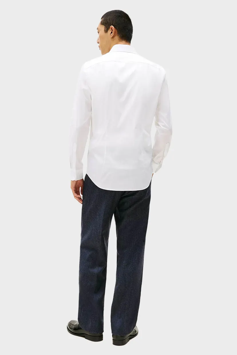 Чоловіча біла сорочка POPLIN 3