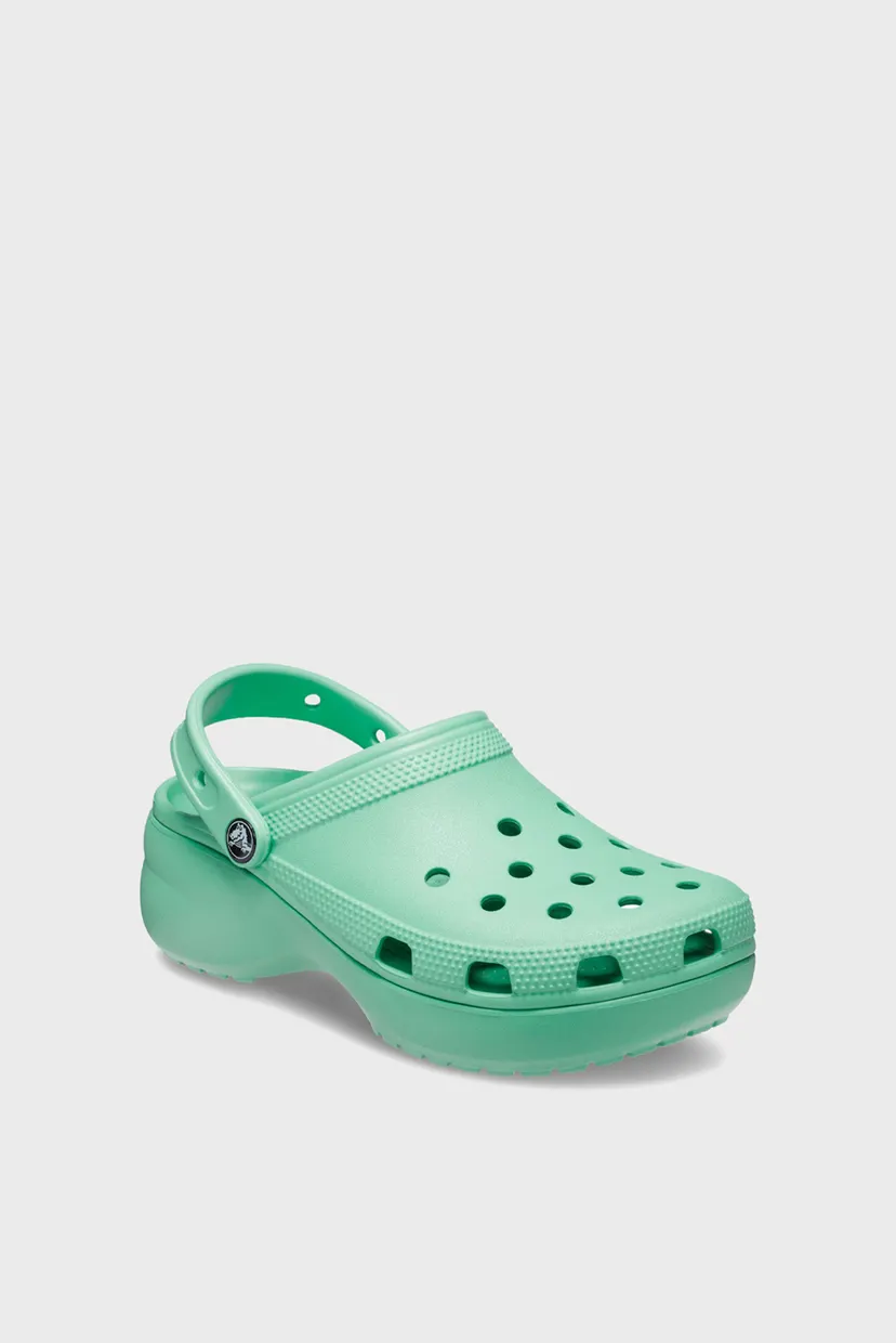Жіночі бірюзові клоги Classic Platform Clog W 3