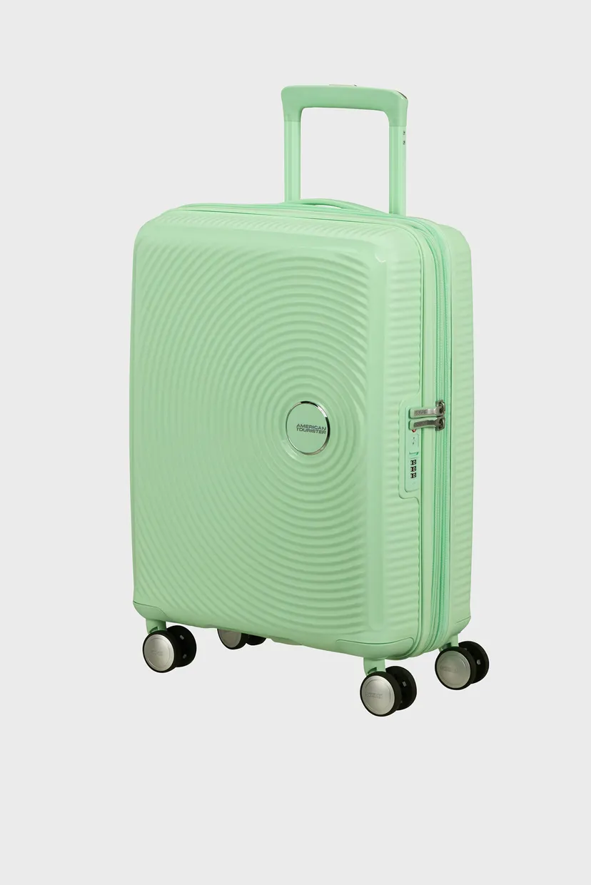 Мятный чемодан 55 см SOUNDBOX PASTEL GREEN 3