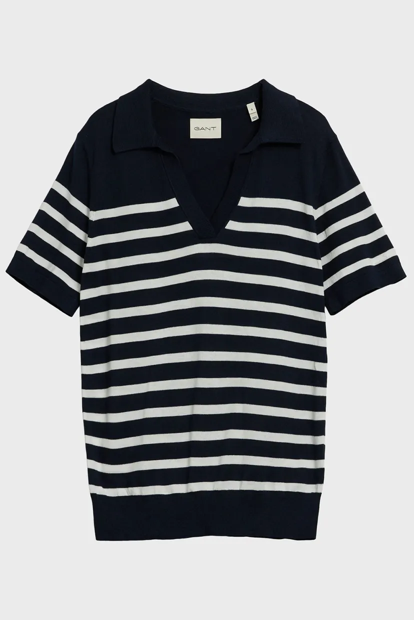 Жіноче поло у смужку FINE KNIT RUGGER 6