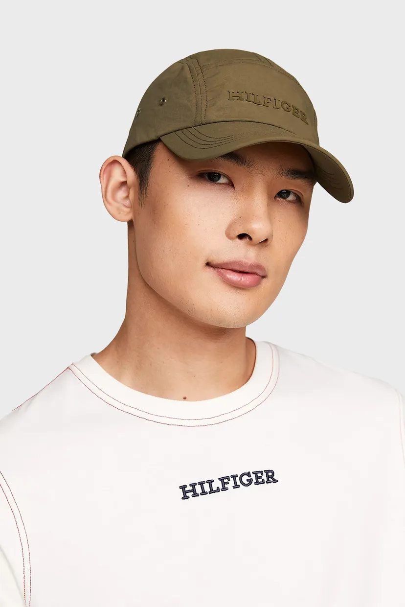 Мужская зеленая кепка TH MONOTYPE HYDRO SPORT CAP 2