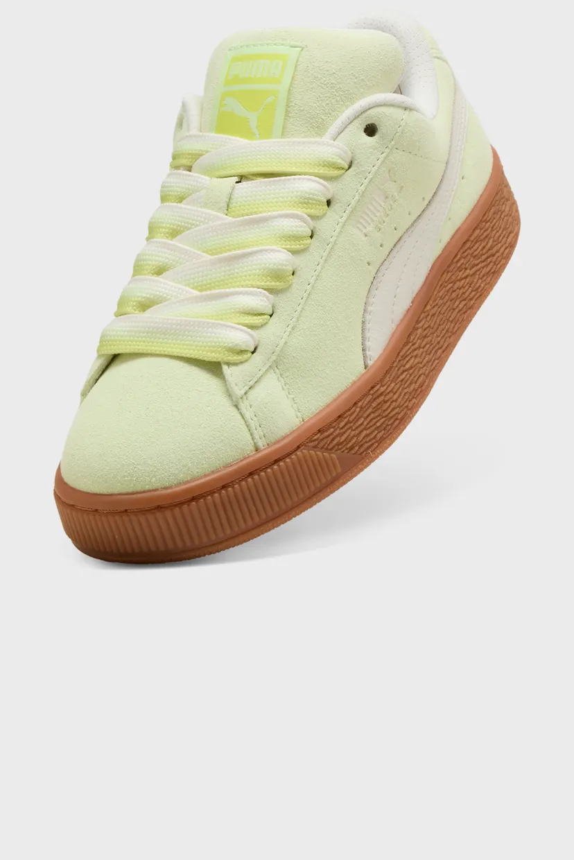 Жіночі салатові замшеві снікерси Suede XL Sneakers Women 5